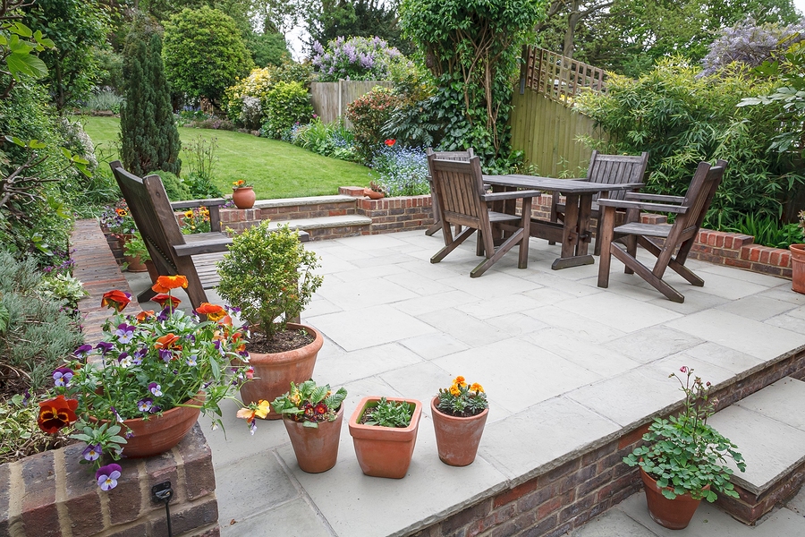 concrete floor for outdoor patio
